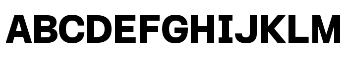 FKGroteskSemiMono Black Font UPPERCASE