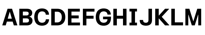 FKGroteskSemiMono Bold Font UPPERCASE