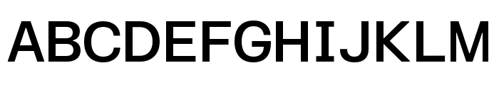 FKGroteskSemiMono Medium Font UPPERCASE