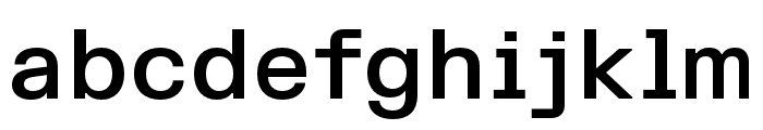 FKGroteskSemiMono Medium Font LOWERCASE