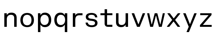 FKGroteskSemiMono Regular Font LOWERCASE