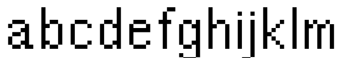 FKRasterGrotesk Sharp Font LOWERCASE