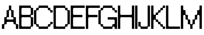 FKRasterGroteskCompact Blended Font UPPERCASE