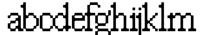 FKRasterRomanCompact Blended Font LOWERCASE