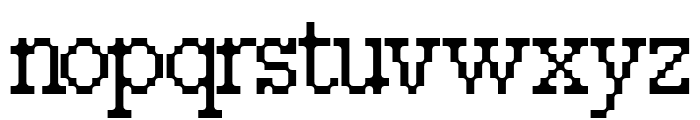 FKRasterRomanCompact Blended Font LOWERCASE