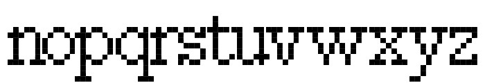 FKRasterRomanCompact Font LOWERCASE