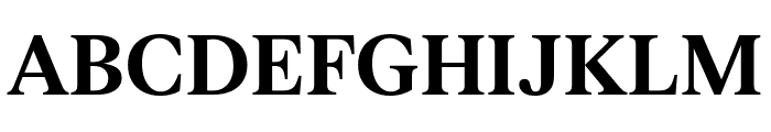 FKRomanStandard Bold Font UPPERCASE