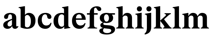 FKRomanStandard Bold Font LOWERCASE