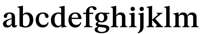 FKRomanStandard Medium Font LOWERCASE