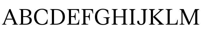 FKRomanStandard Regular Font UPPERCASE