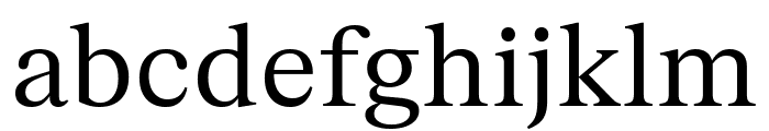 FKRomanStandard Regular Font LOWERCASE