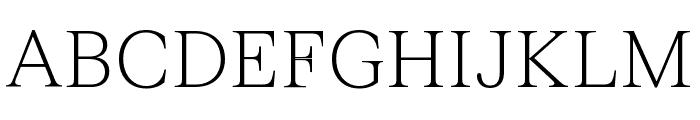 FKRomanStandard Font UPPERCASE