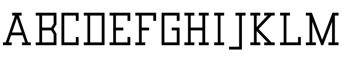 FRITZreg300 Font UPPERCASE