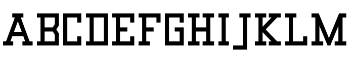 FRITZreg500 Font UPPERCASE