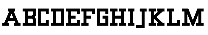 FRITZreg700 Font UPPERCASE