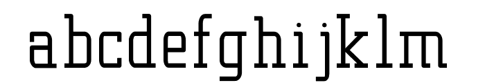 FRITZrounded300 Font LOWERCASE