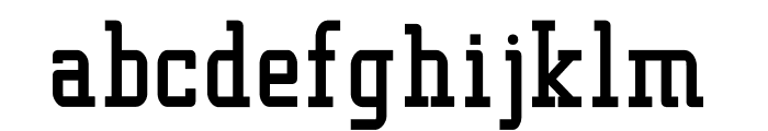 FRITZrounded500 Font LOWERCASE