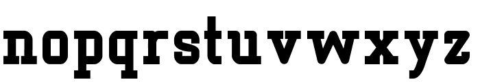 FRITZrounded700 Font LOWERCASE