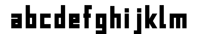 FRITZsanslab700 Font LOWERCASE