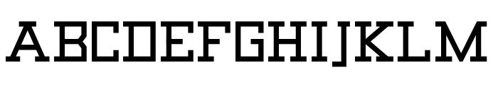 FRITZwide500 Font UPPERCASE