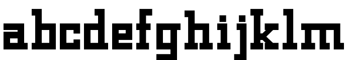 FRITZwide700 Font LOWERCASE