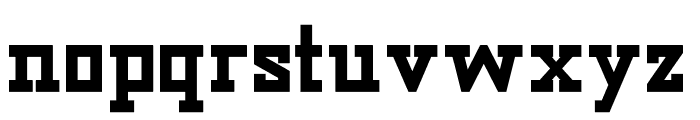 FRITZwide700 Font LOWERCASE