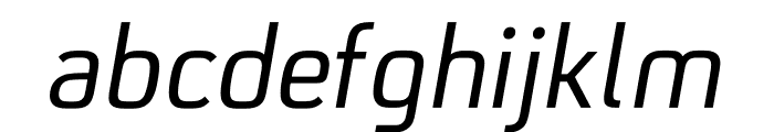 FS Untitled VF Italic Font LOWERCASE