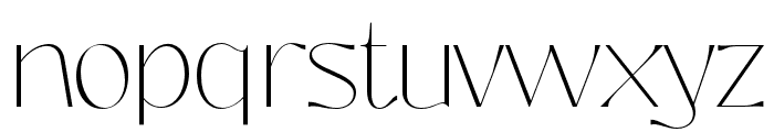 FSP DEMO - Prettywise Thin Regular Font LOWERCASE