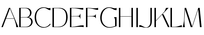 FSP DEMO - Prttyws xtrLght Regular Font UPPERCASE