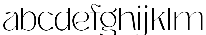 FSP DEMO - Prttyws xtrLght Regular Font LOWERCASE