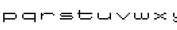 FT88 Expanded Font LOWERCASE