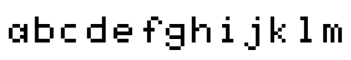 FT88 Regular Font LOWERCASE