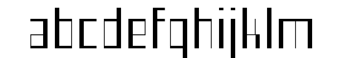 FacadeGX Font LOWERCASE