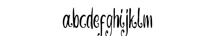 Fairyfine Font LOWERCASE