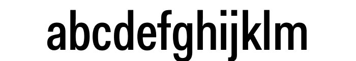 Fakt Condensed Medium Font LOWERCASE