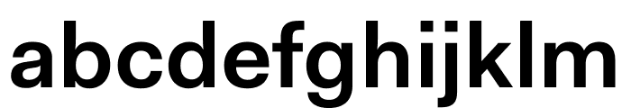 Fakt SemiBold Font LOWERCASE