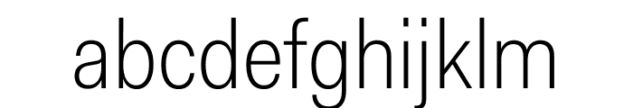 Fakt SemiCondensed Light Font LOWERCASE