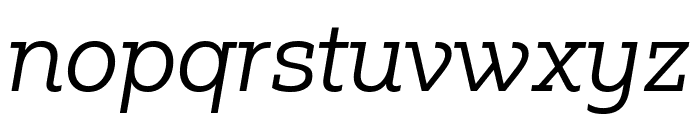 Fakt Slab Blond Italic Font LOWERCASE