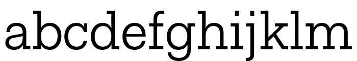 Fakt Slab Blond Font LOWERCASE