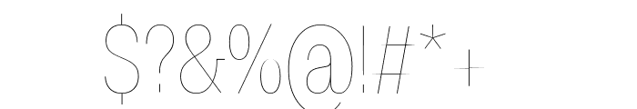 Fakt Slab Condensed Air Air Font OTHER CHARS