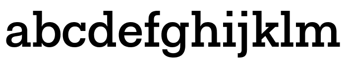 Fakt Slab Medium Font LOWERCASE