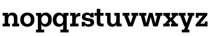 Fakt Slab SemiBold Font LOWERCASE