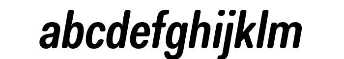 Fakt Soft Condensed SemiBold Italic Font LOWERCASE