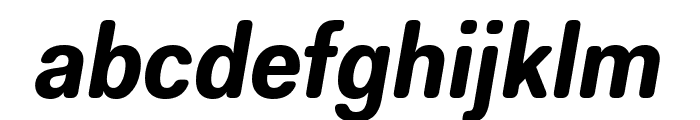 Fakt Soft SemiCondensed Bold Italic Font LOWERCASE