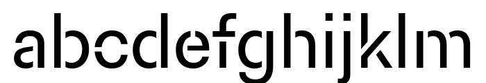 Fakt Stencil Normal Font LOWERCASE
