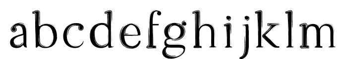 Farmhouse Font LOWERCASE