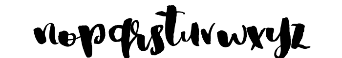 Fashion Hustle   Regular Font LOWERCASE