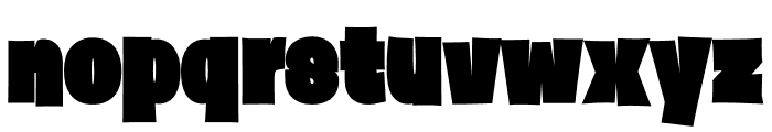 Fatkop Font LOWERCASE