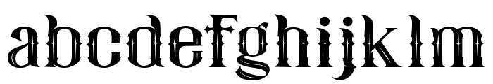 Fatum Brutum Font LOWERCASE