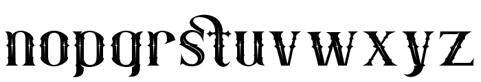 Fatum Brutum Font LOWERCASE